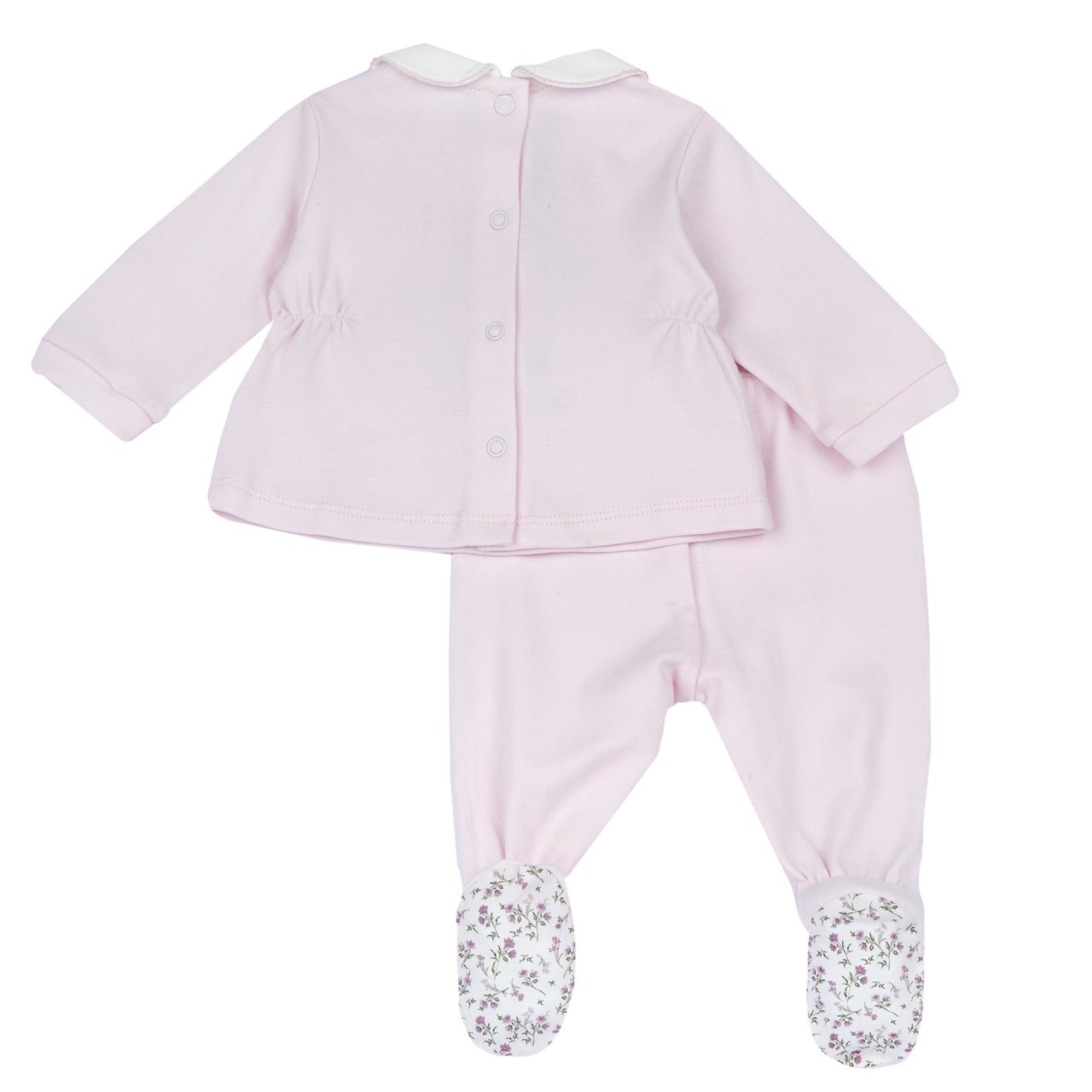 Completo maglia e pantaloni con piedini null - 1