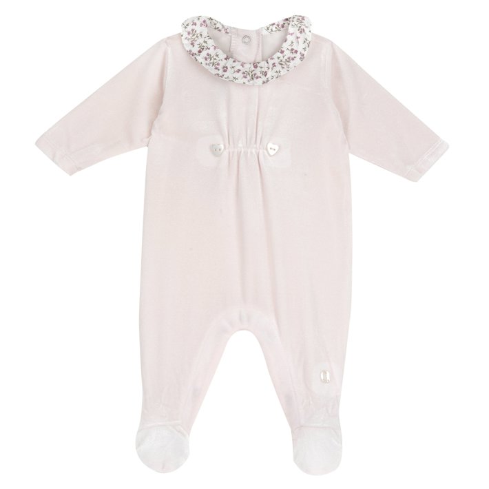 Babygrow abertura no interior da perna