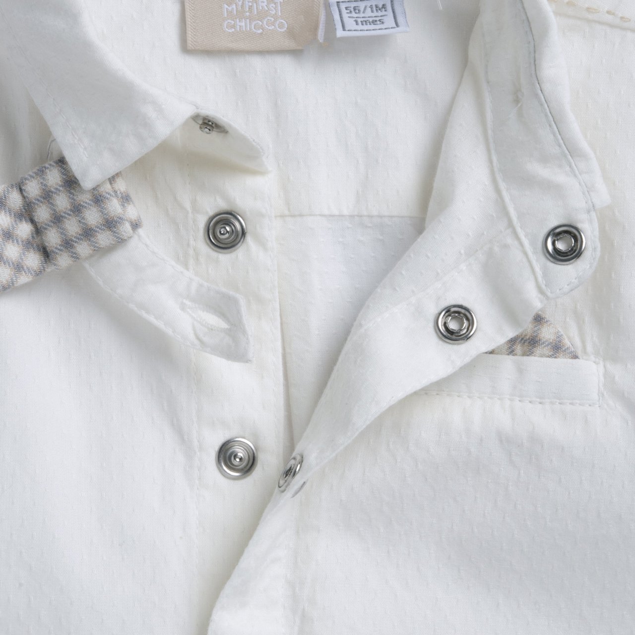 Chemise à manches longues avec cravate Chicco - 3
