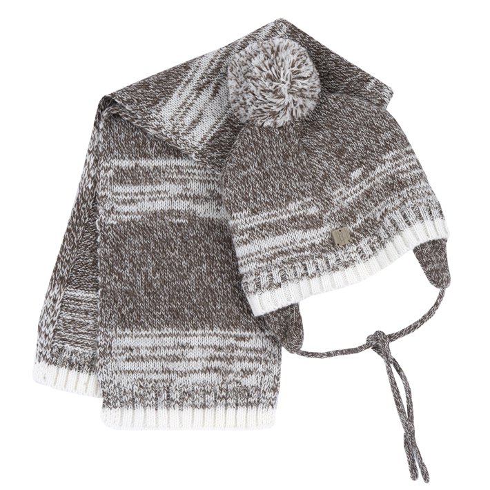 Set cappello con sciarpa