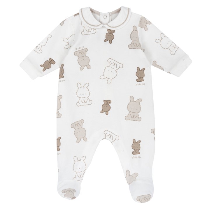 Babygrow abertura no interior da perna