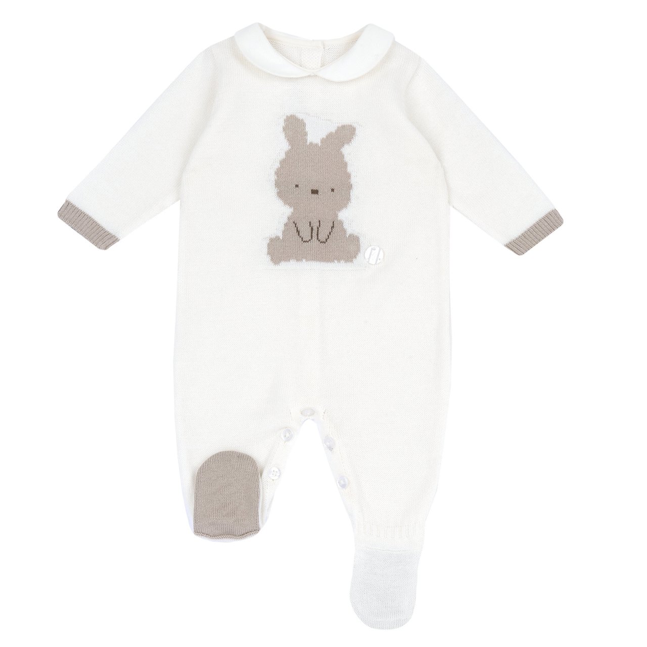 Babygrow abertura no interior da perna Chicco - 0