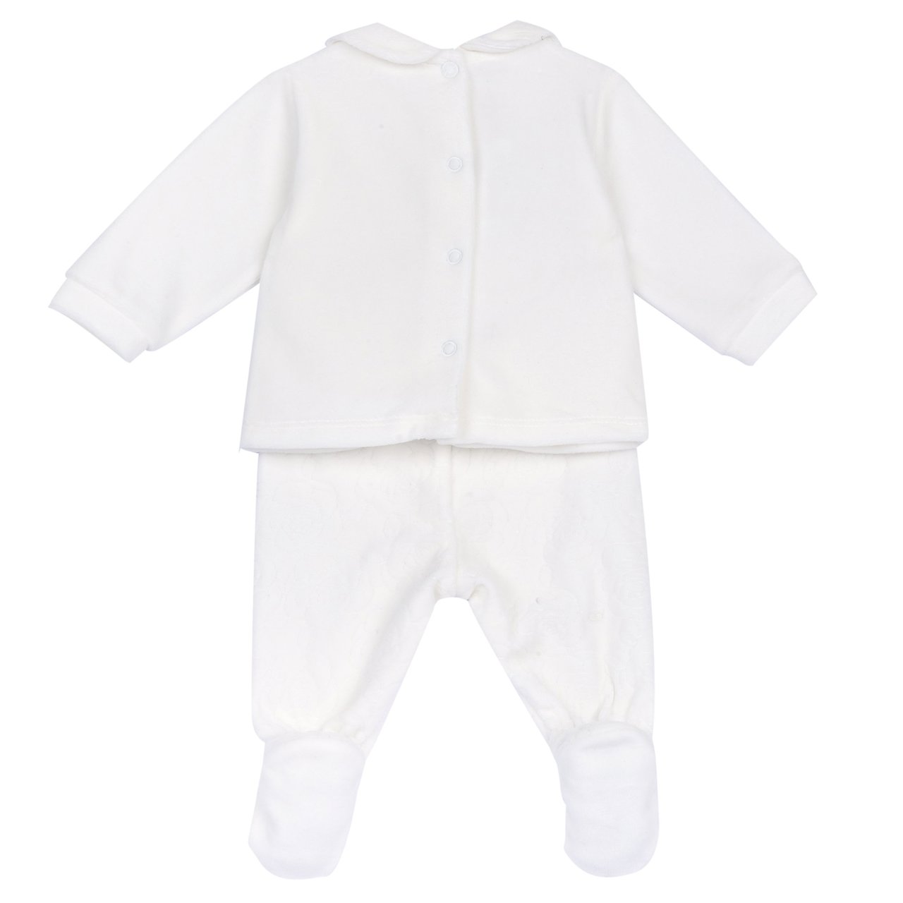 Set met trui en broek met voetjes Chicco - 1