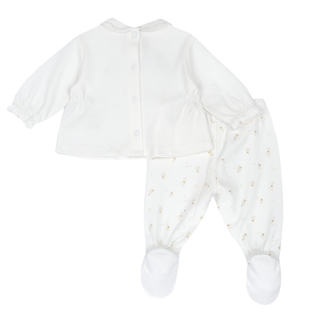 Ensemble pull et pantalon avec petits pieds Chicco - 1