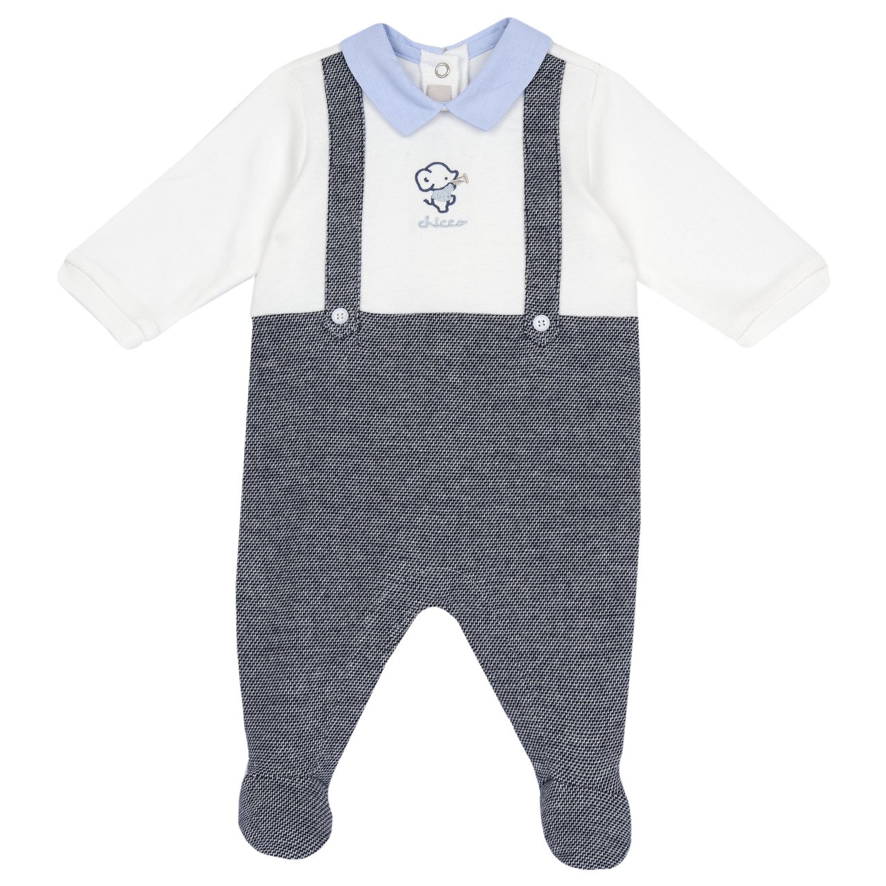 Grenouillère avec ouverture par l'entrejambe Chicco - 0