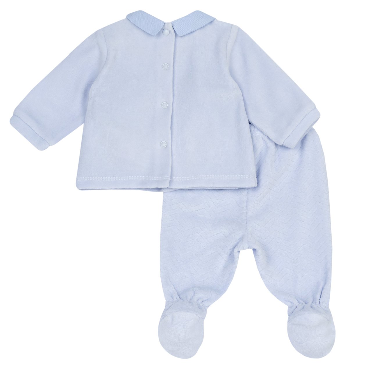 Conjunto de camisola e calças com pés Chicco - 1