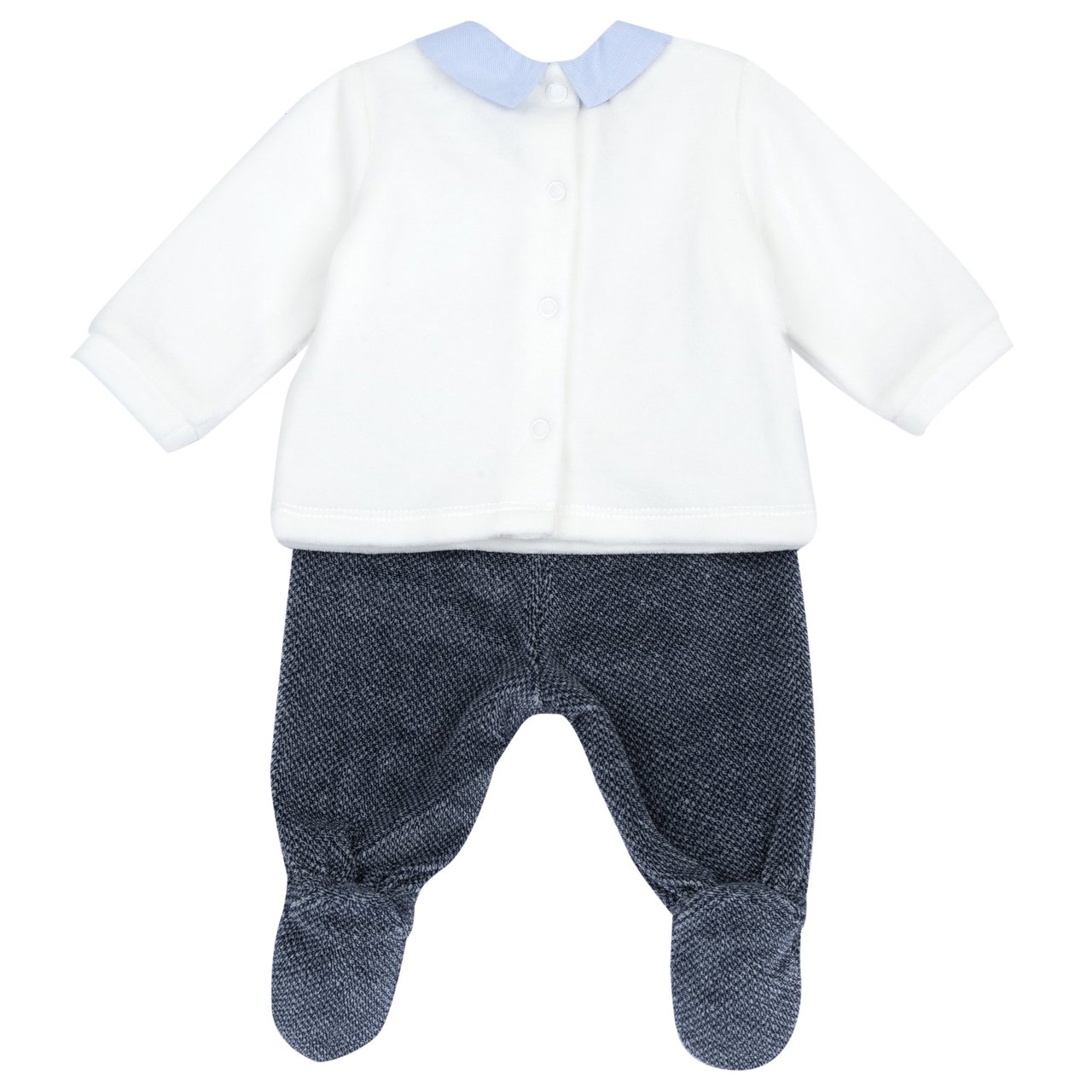 Ensemble pull et pantalon avec petits pieds Chicco - 1