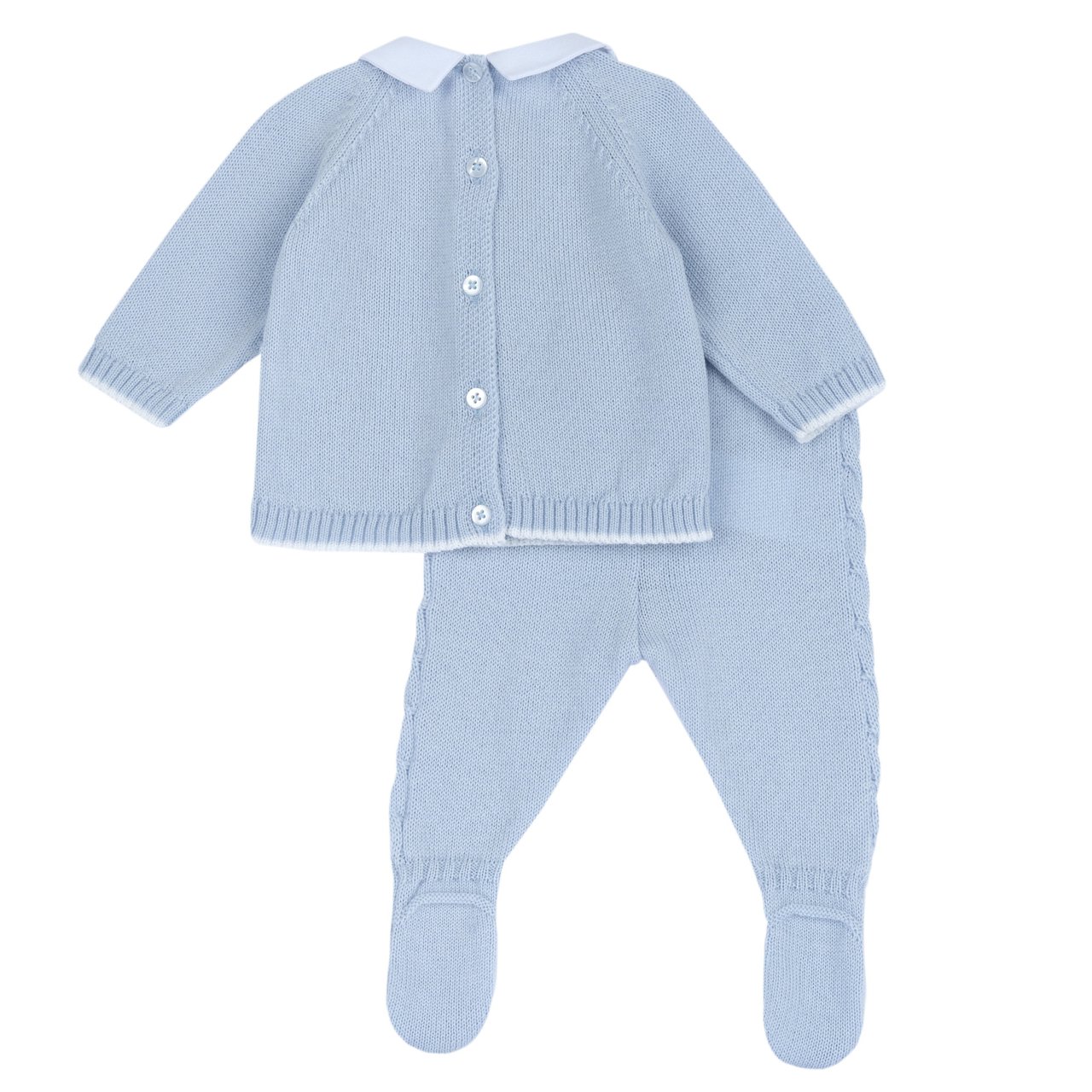 Ensemble pull et pantalon avec petits pieds Chicco - 1