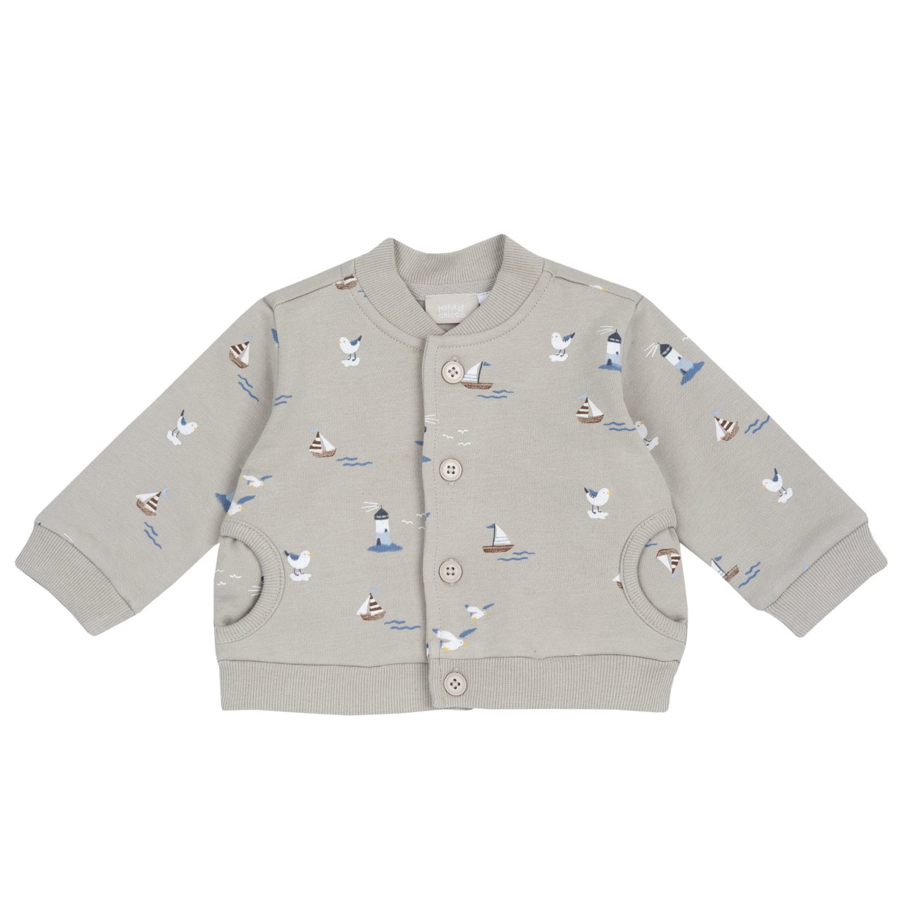 Cardigan aperto con bottoni automatici Chicco - 0