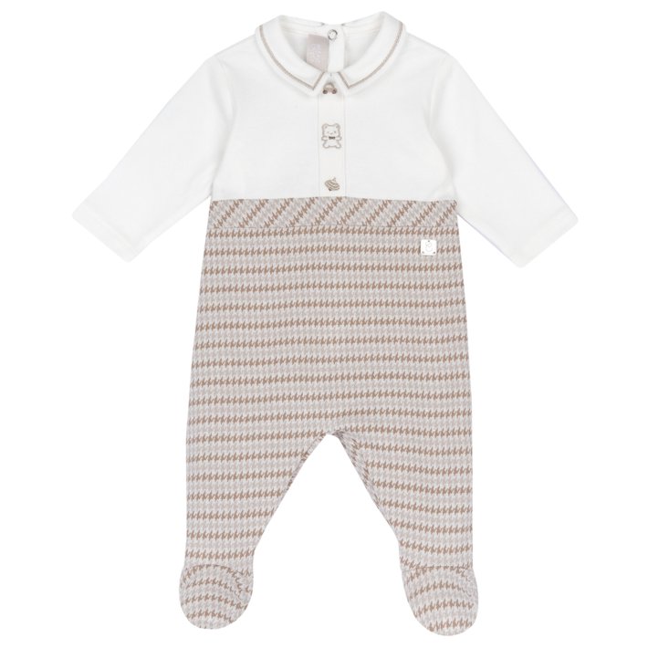 Babygrow abertura nas costas