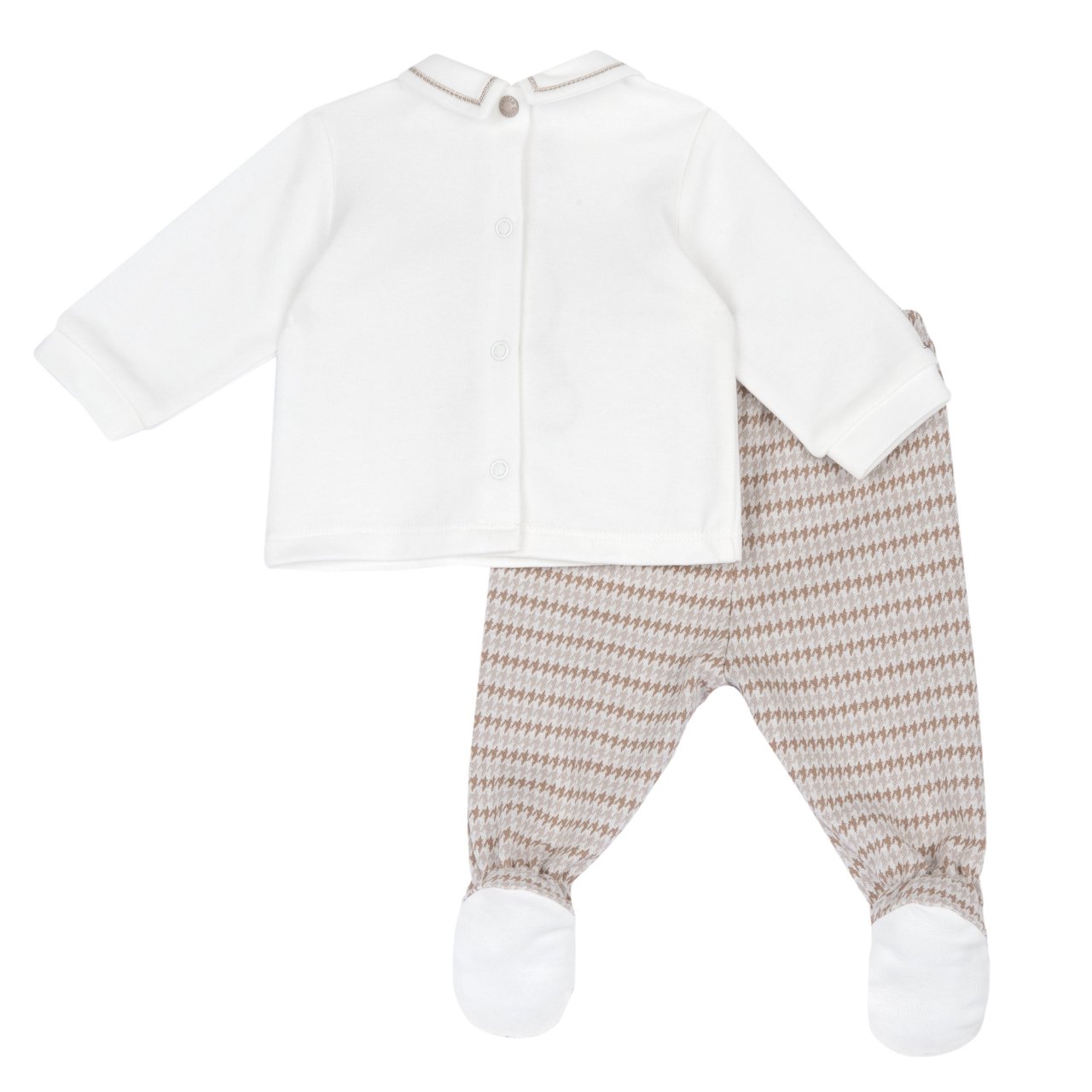 Ensemble pull et pantalon avec petits pieds Chicco - 1