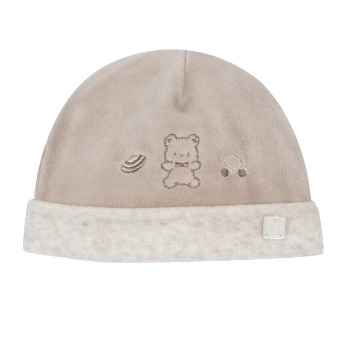 Gorro con solapa