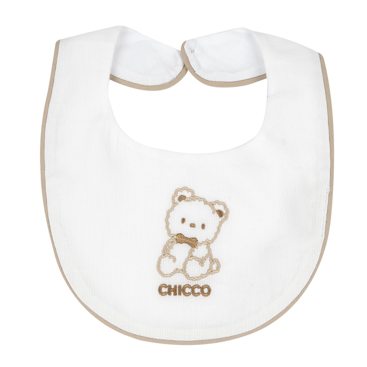 Bavaglino con ricamo Chicco - 0