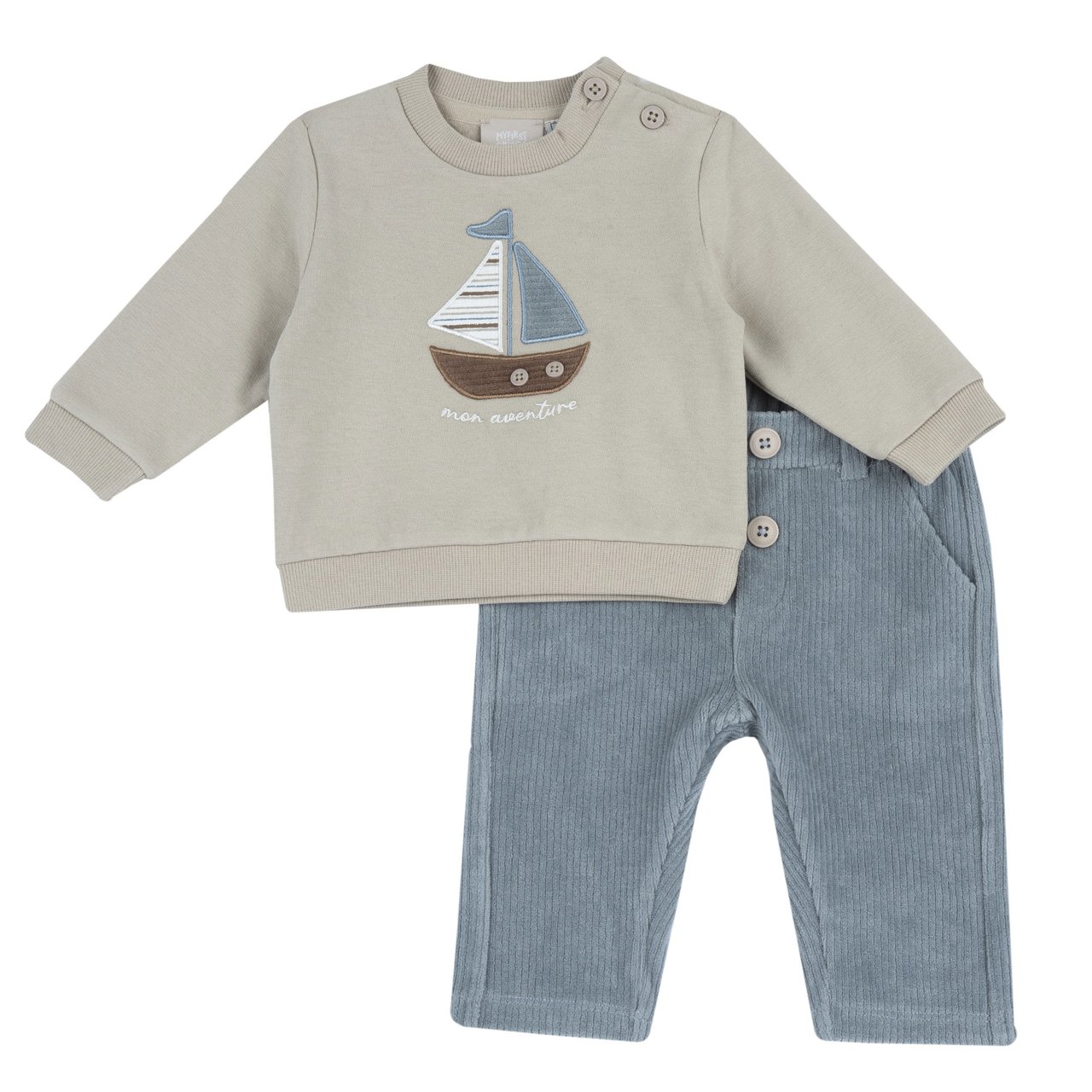 Ensemble sweat-shirt et pantalon Chicco - 0