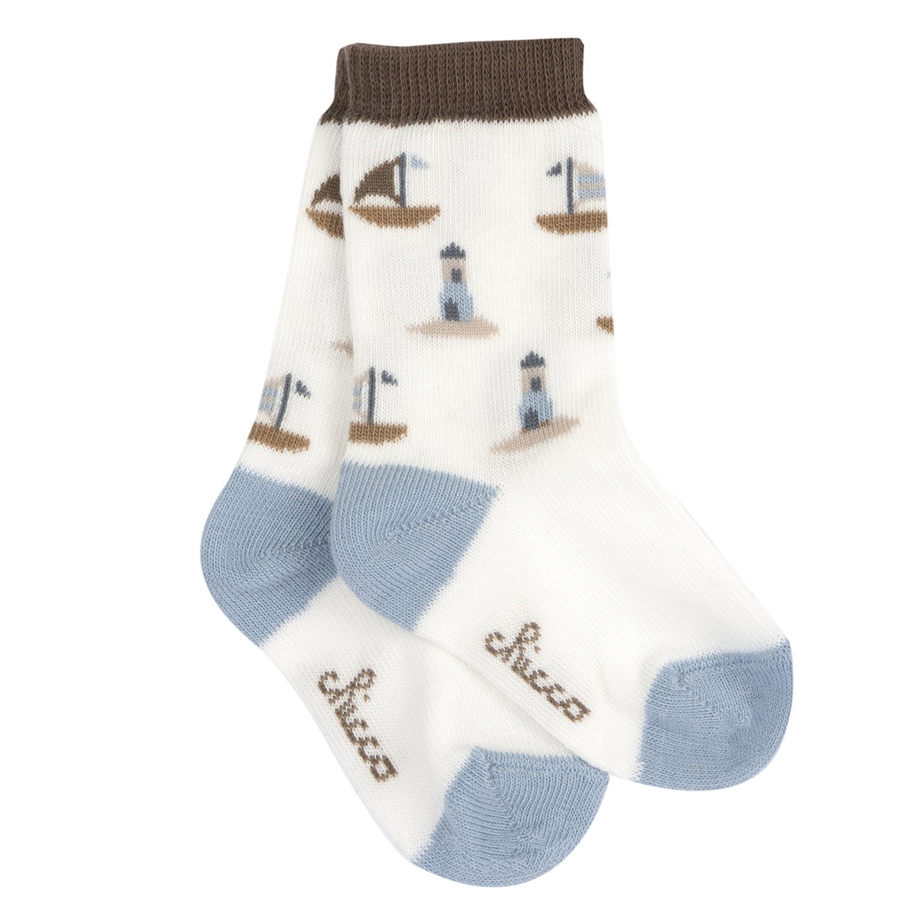Chaussettes hauteur genoux Jacquard Chicco - 0