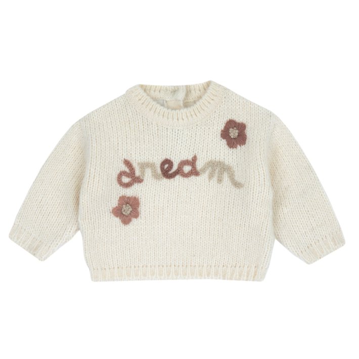 Pull brodé