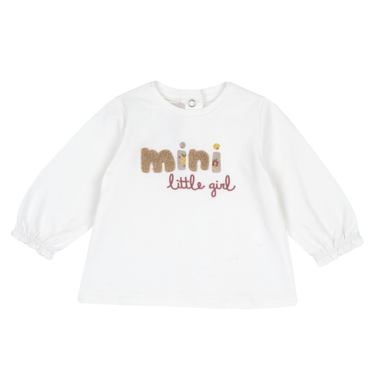 T-shirt avec imprimé et broderie  Chicco - 0