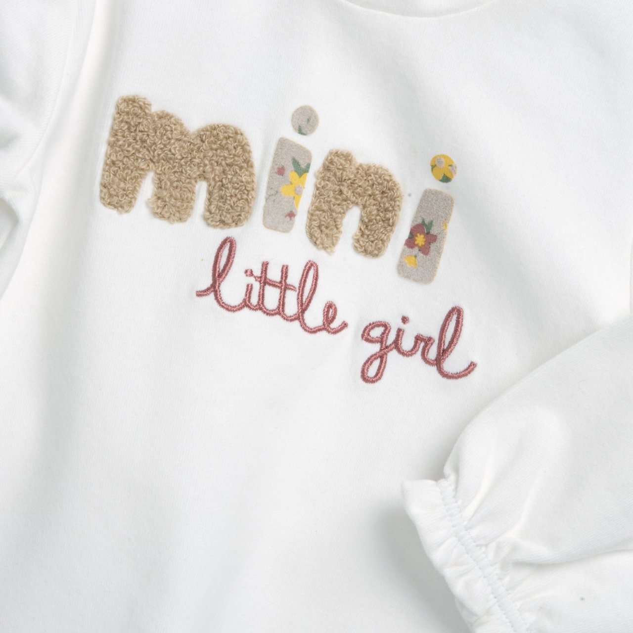 T-shirt avec imprimé et broderie  Chicco - 1
