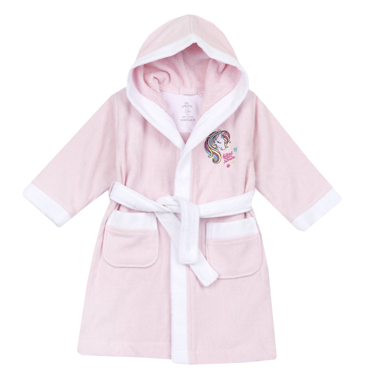Peignoir uni licorne Chicco - 0