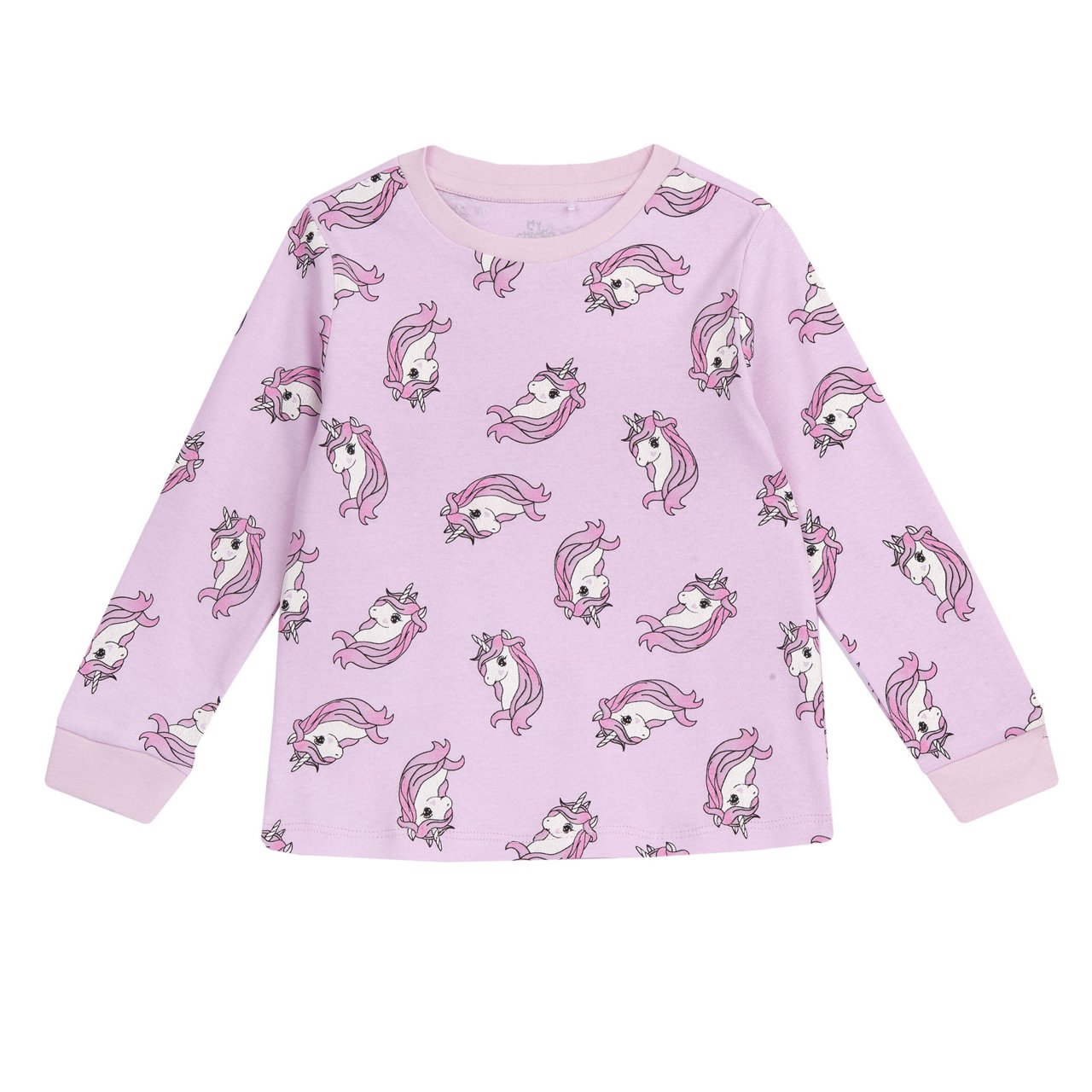 T-shirt de pyjama à manches longues licorne Chicco - 0