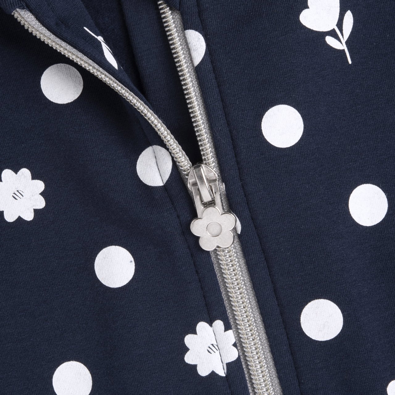 Camisola com capuz e fecho de correr Chicco - 1