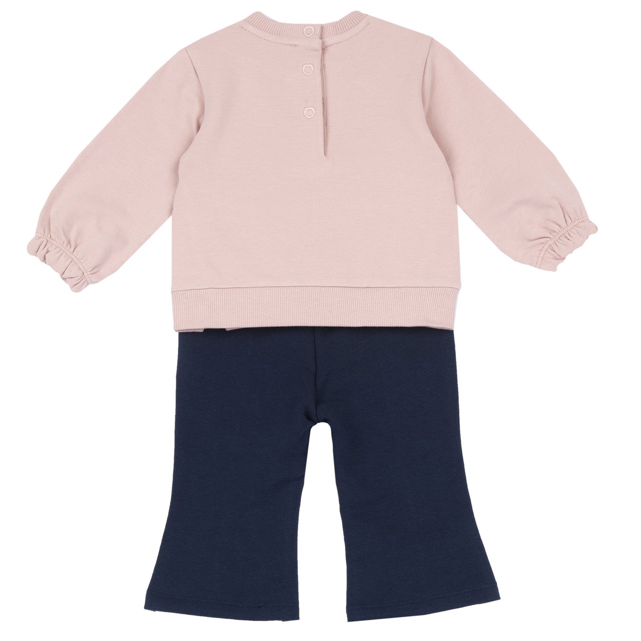 Conjunto de camisola com gola redonda e calças Chicco - 1