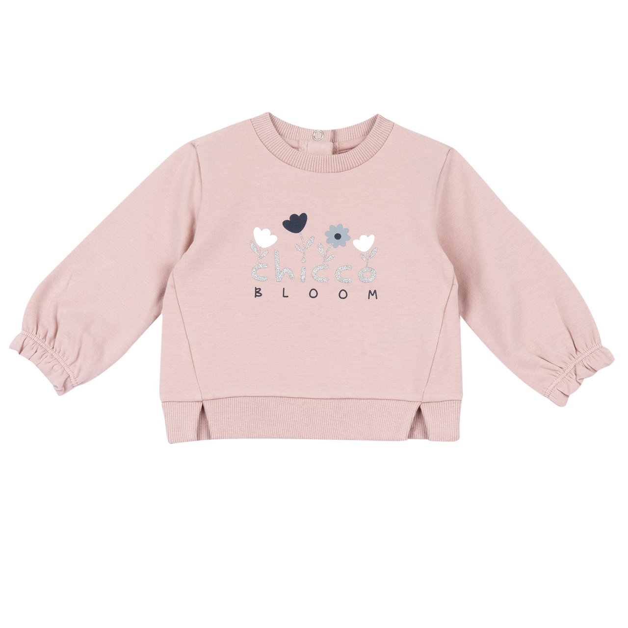 Conjunto de camisola com gola redonda e calças Chicco - 2