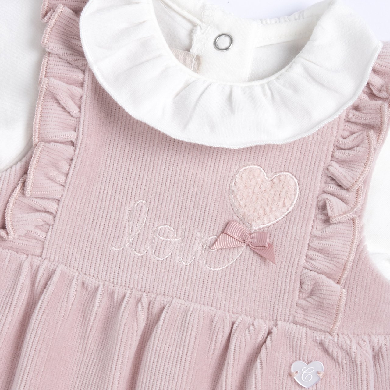 Ensemble body et salopette longue Chicco - 4