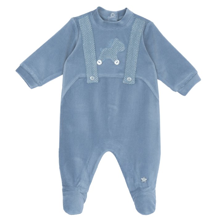 Babygrow abertura no interior da perna