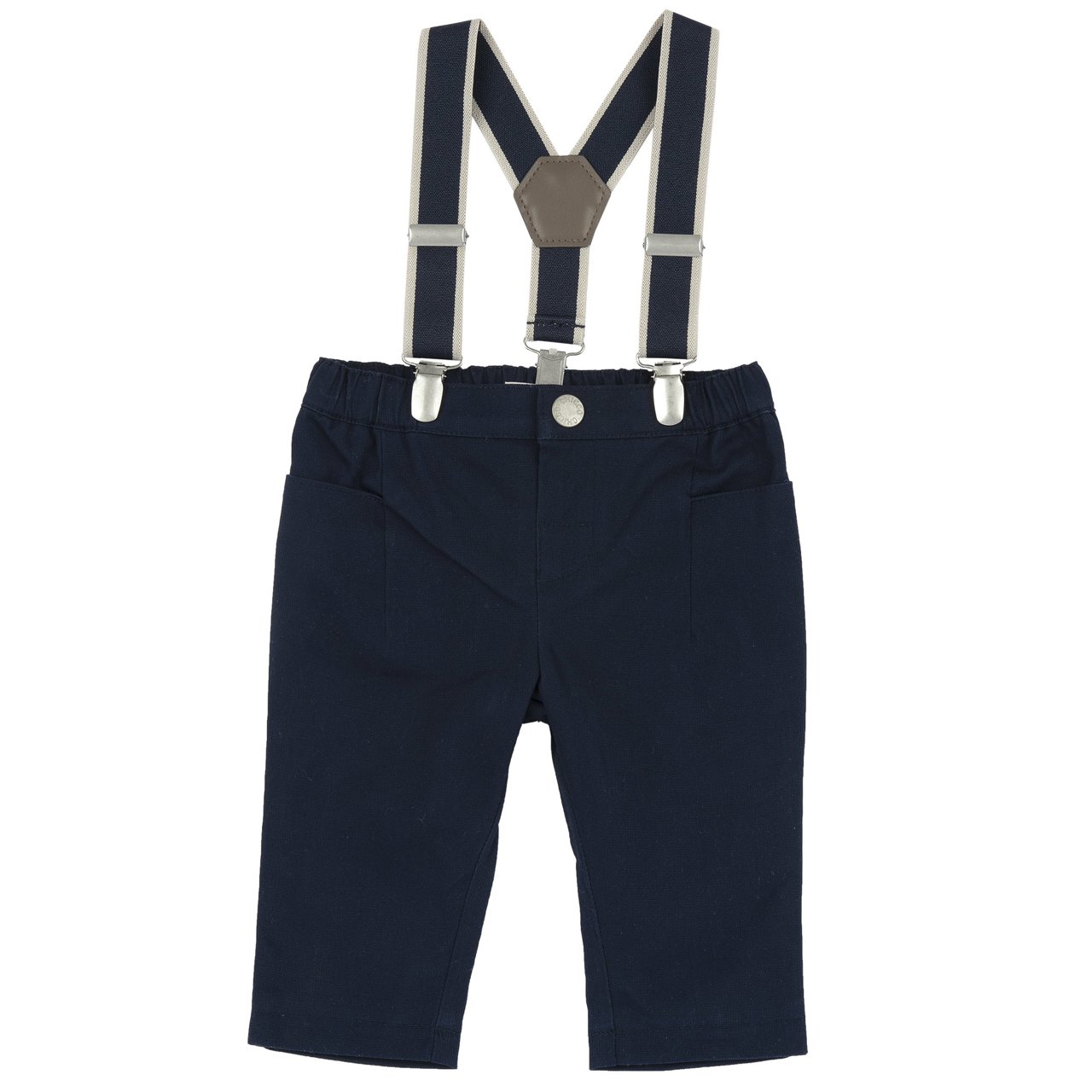 Lange broek met bretellen Chicco - 0
