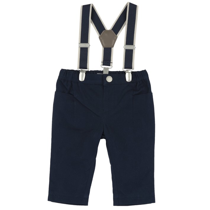 Pantalones largos con tirantes
