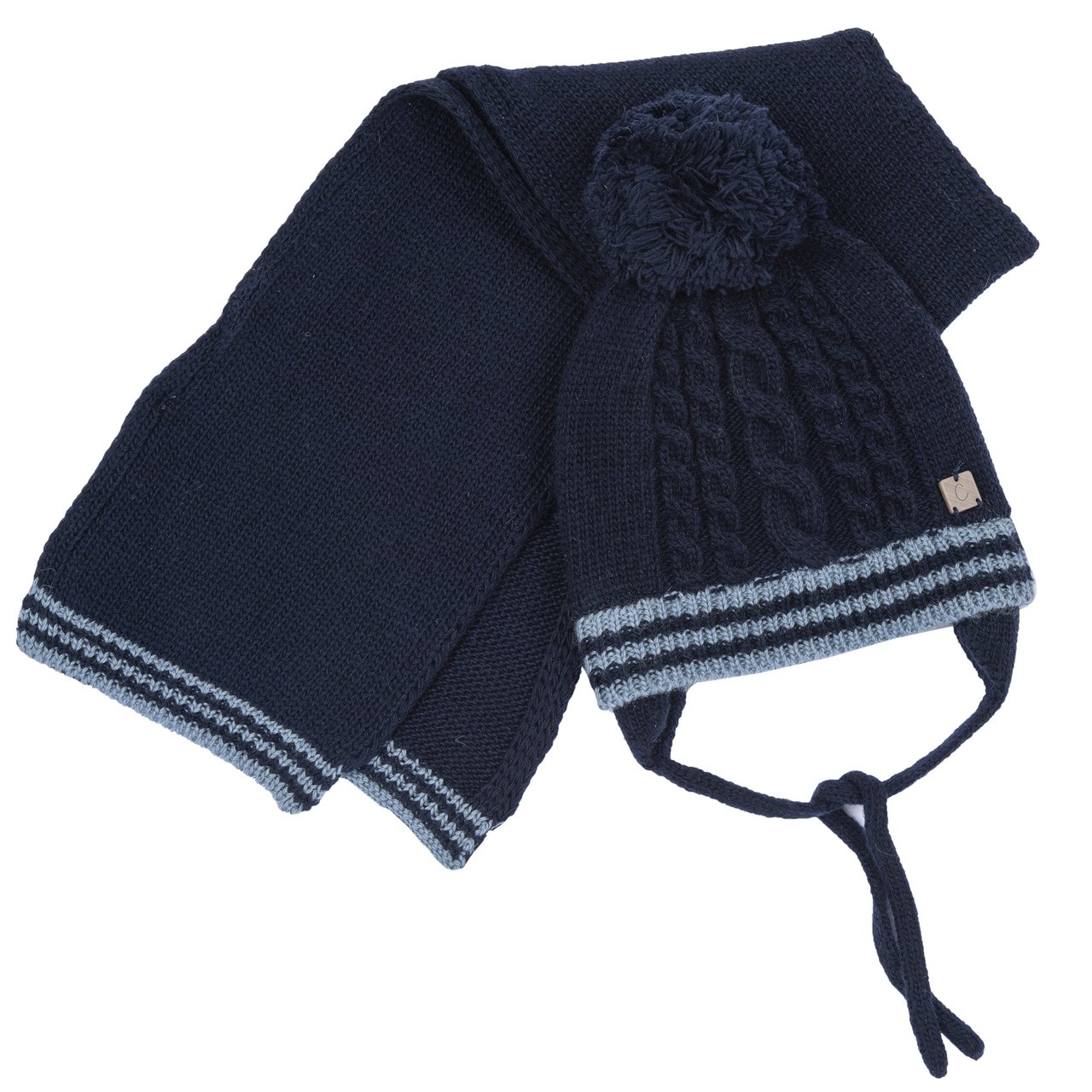 Conjunto de gorro y bufanda Chicco - 0