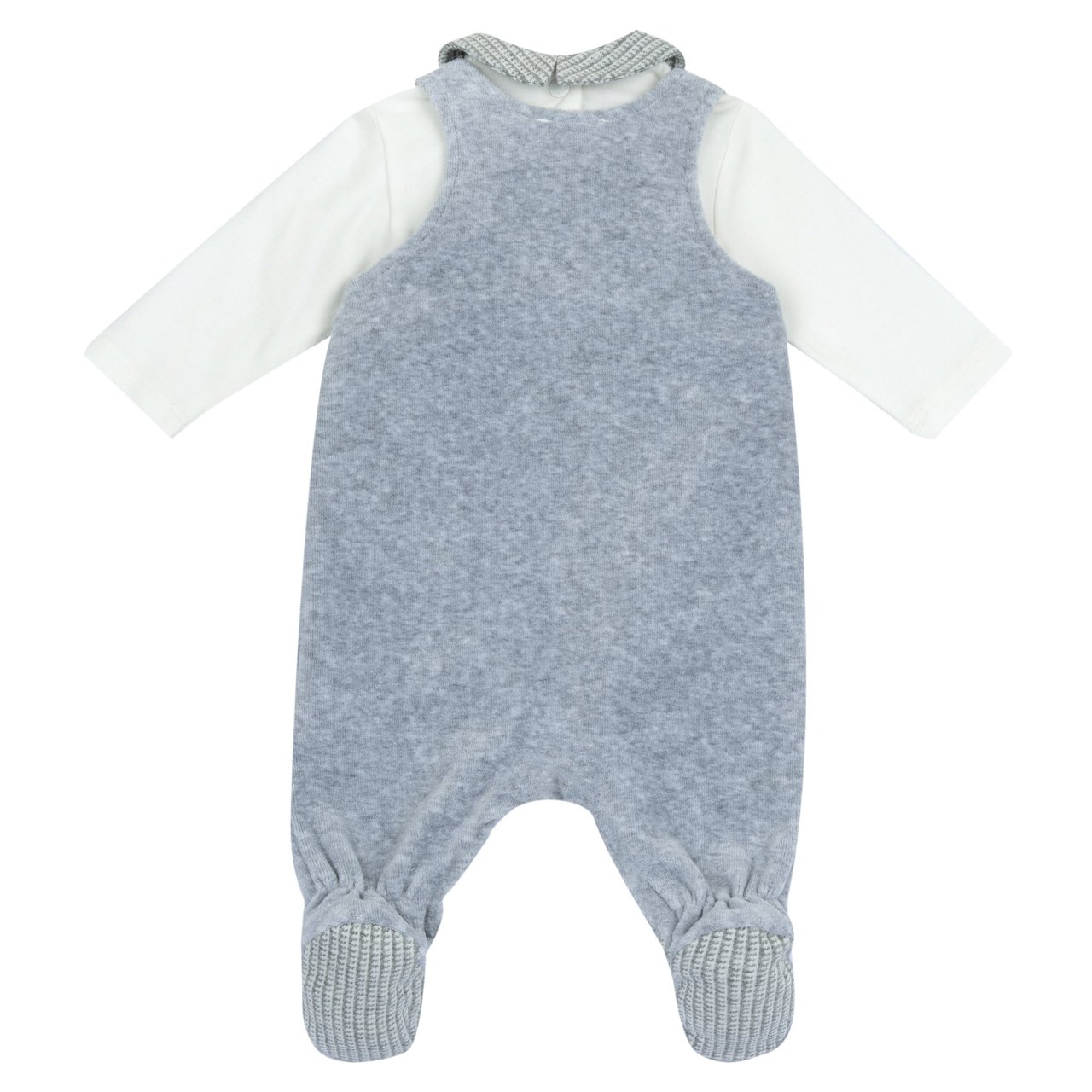 Completo body con salopette lunga Chicco - 1