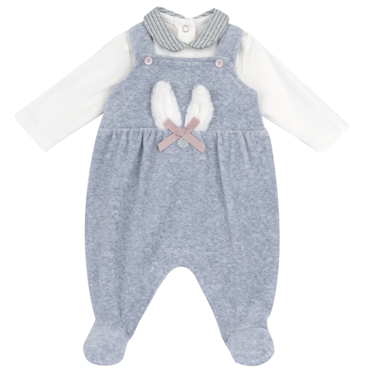 Ensemble body et salopette longue  Chicco - 0