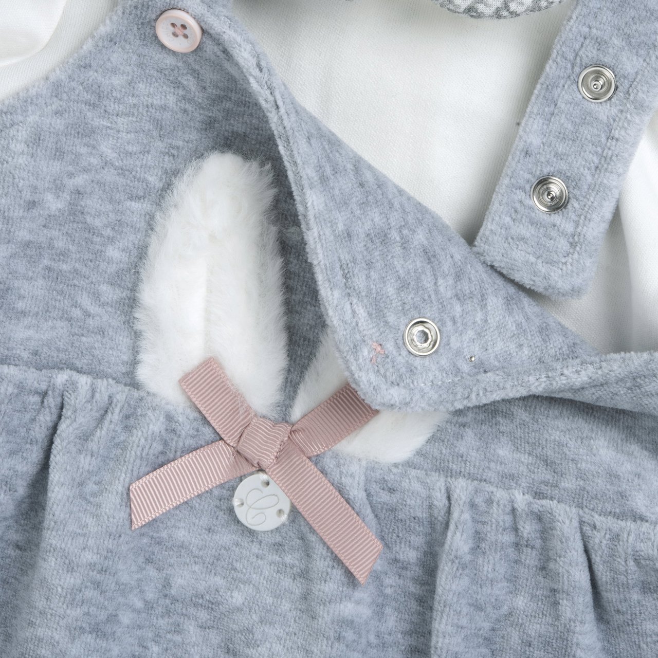 Ensemble body et salopette longue  Chicco - 4