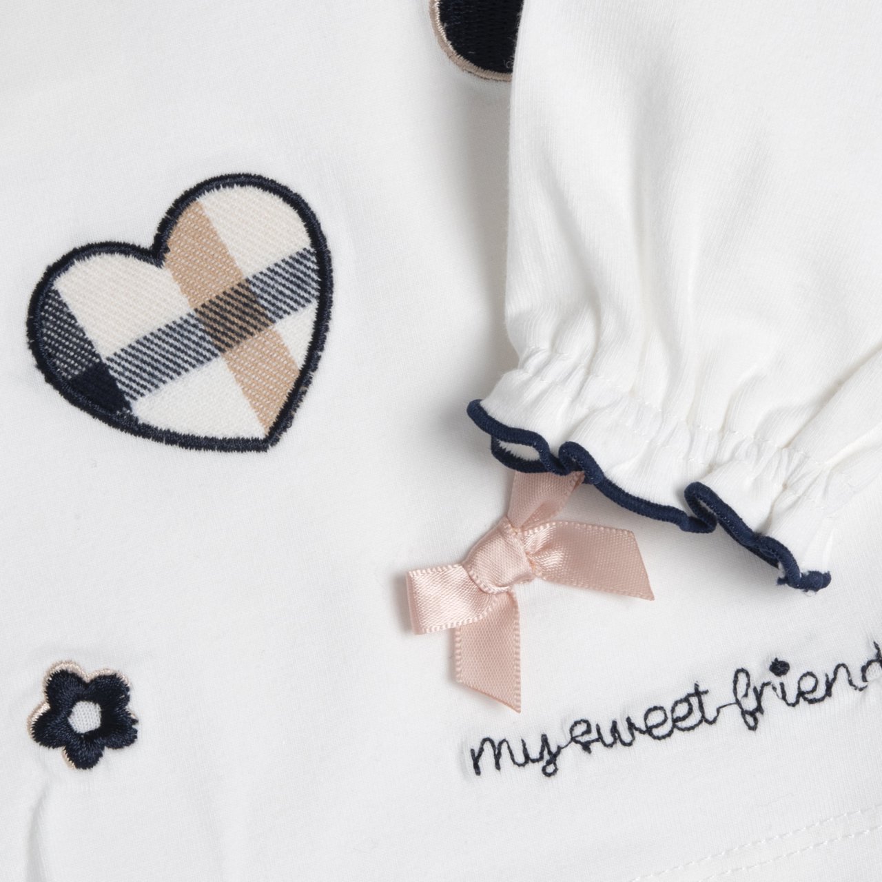 T-shirt avec broderie Chicco - 1