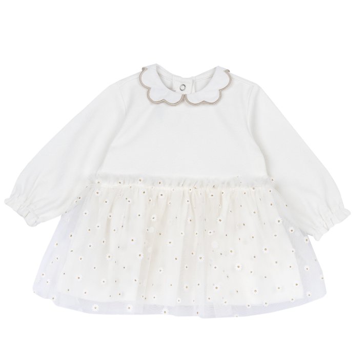 Élégante robe à manches longues