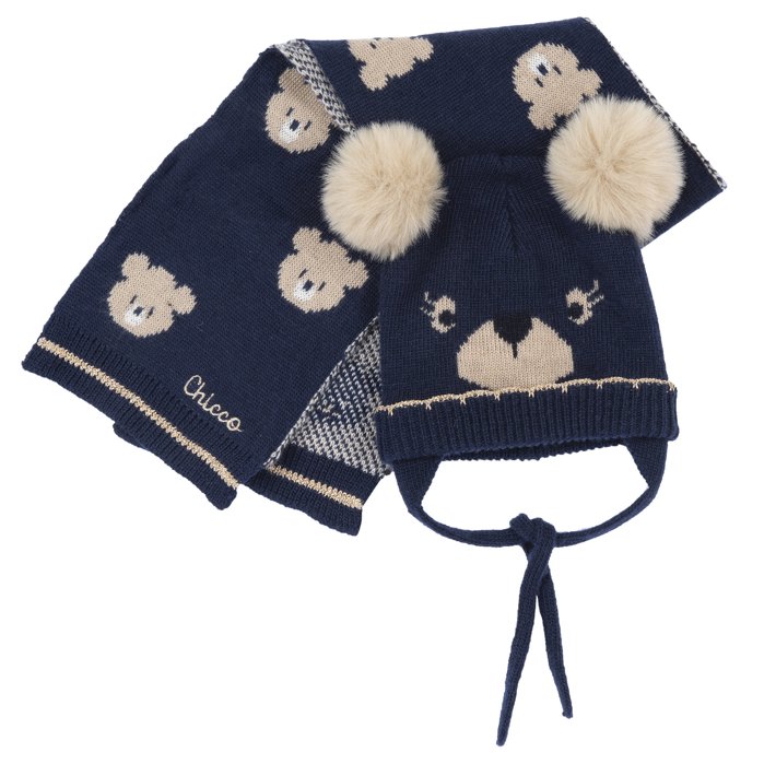 Set cappello con sciarpa