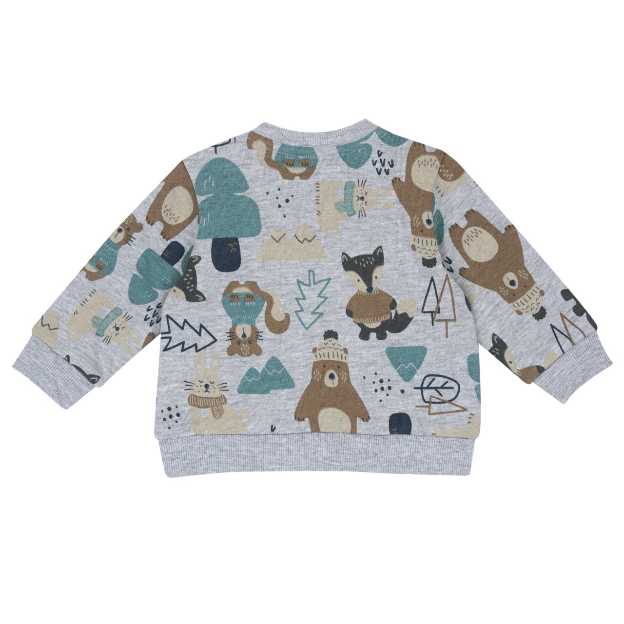 Sudadera de cuello redondo con estampado Chicco - 1