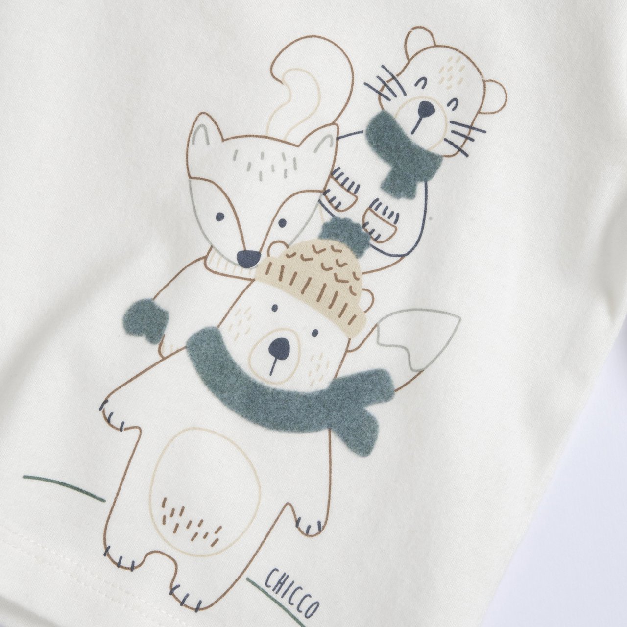 Camiseta de manga larga y cuello alto Chicco - 1