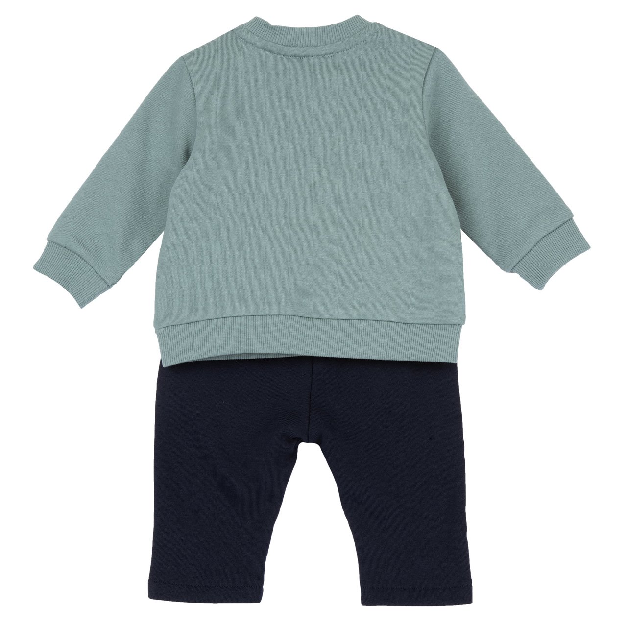 Conjunto con sudadera de cuello redondo y pantalón Chicco - 1
