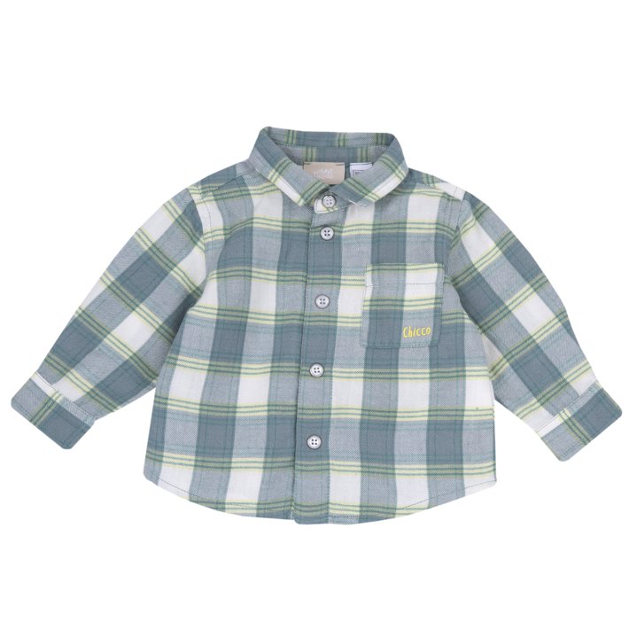 Chemise manches longues à motif