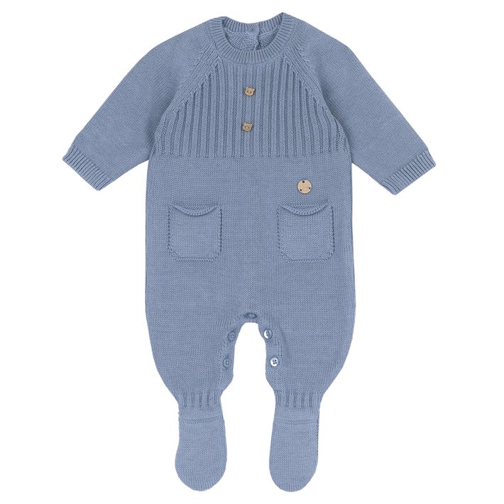 Babygrow abertura no interior da perna