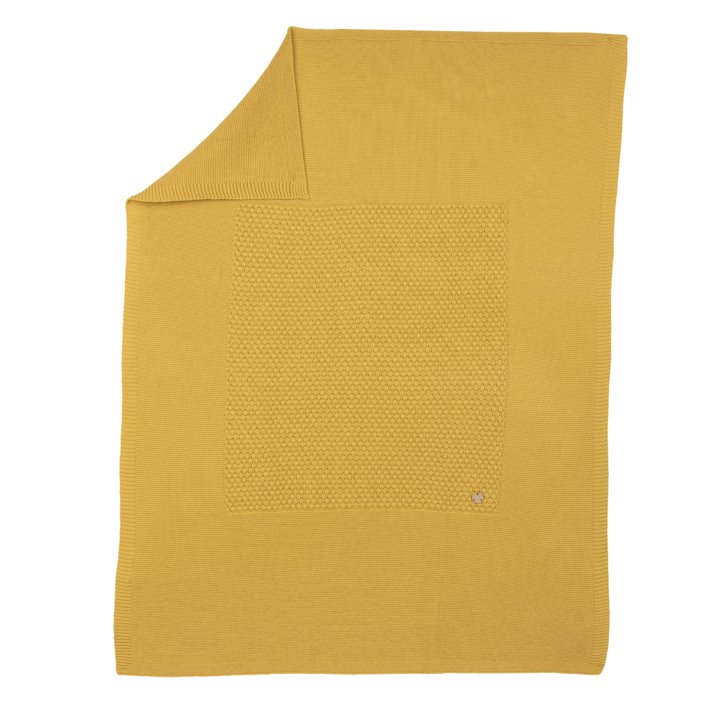 Couverture de poussette en tricot