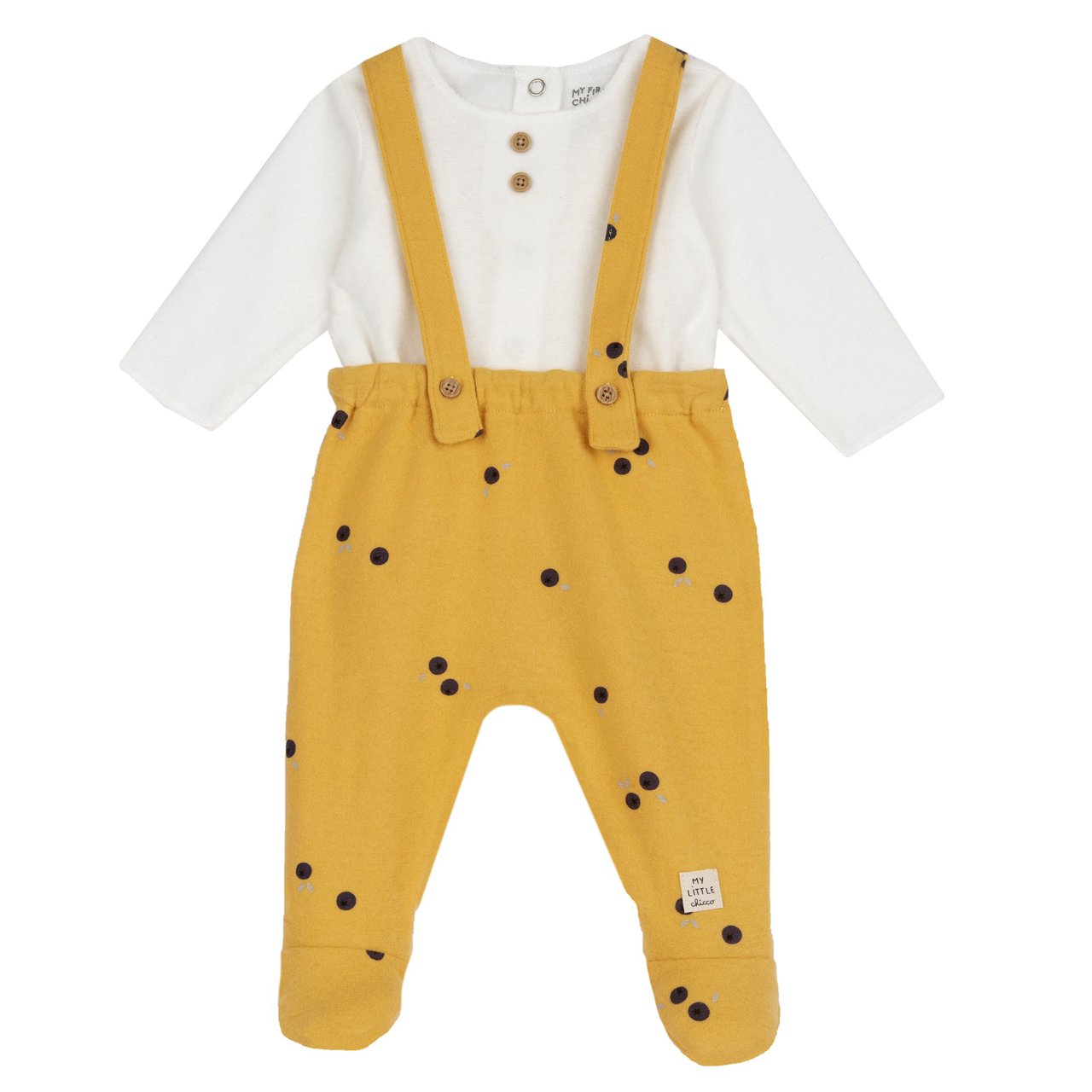 Ensemble pull et pantalon avec petits pieds Chicco - 0