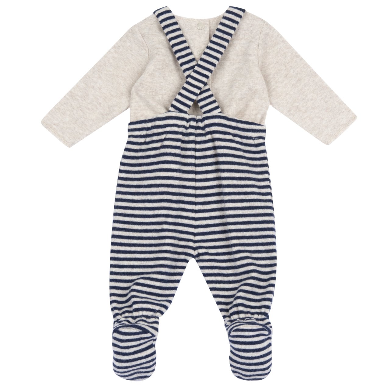 Ensemble pull et pantalon avec petits pieds Chicco - 1