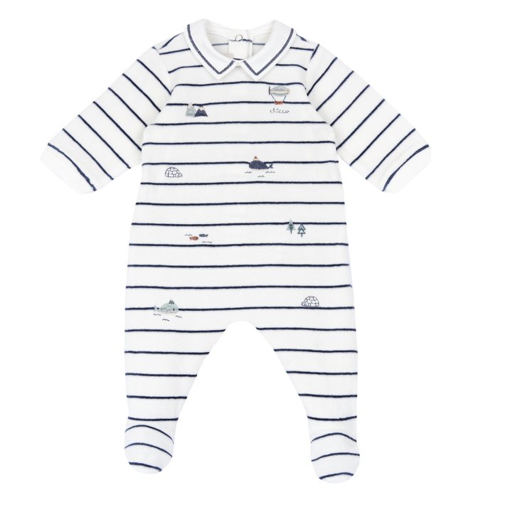 Babygrow abertura nas costas