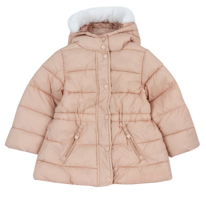 Chaqueta larga acolchada