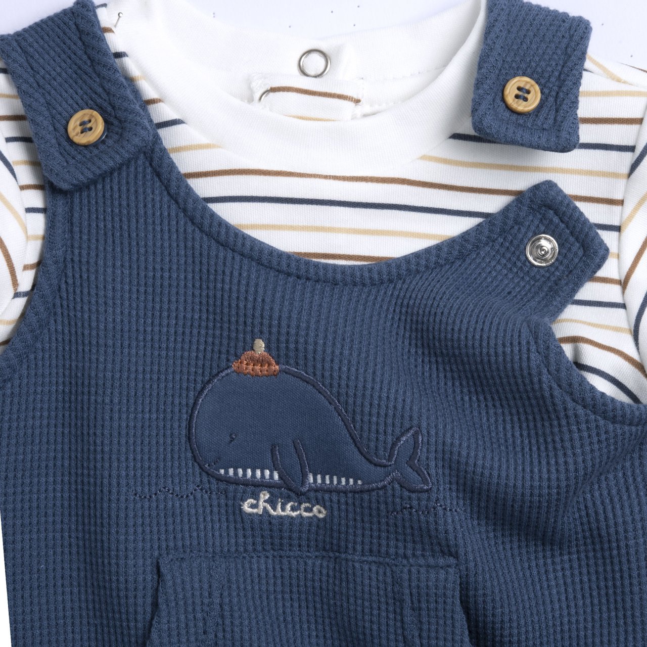 Completo body con salopette lunga  null - 1