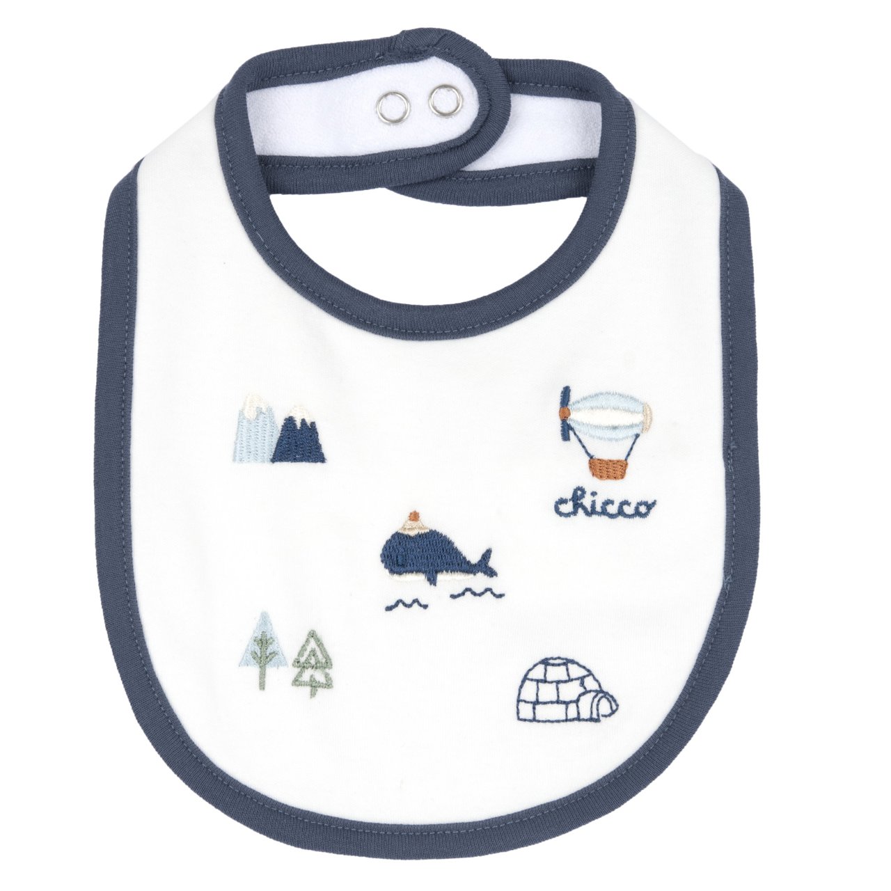 Bavaglino con ricamo null - 0